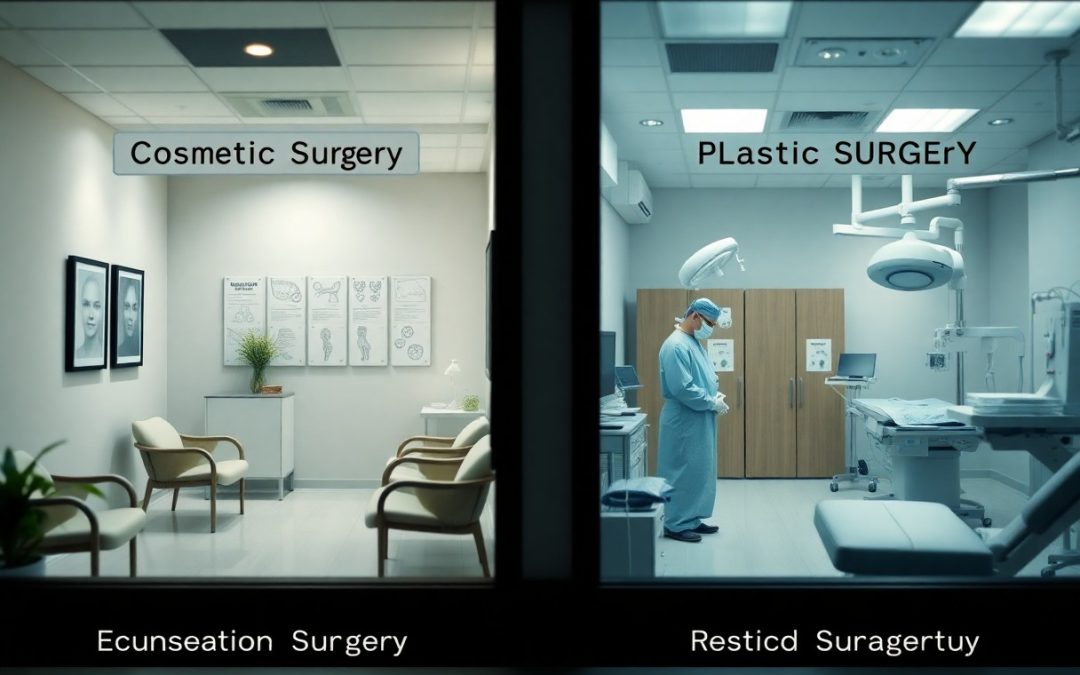The Difference Between Cosmetic and Plastic Surgery Explained